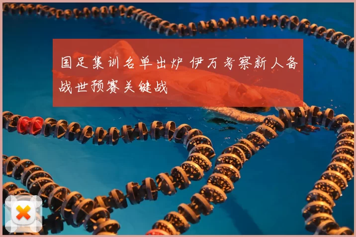 国足集训名单出炉 伊万考察新人备战世预赛关键战